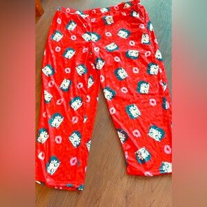 Pajama bottoms with Betty Boop Print super soft